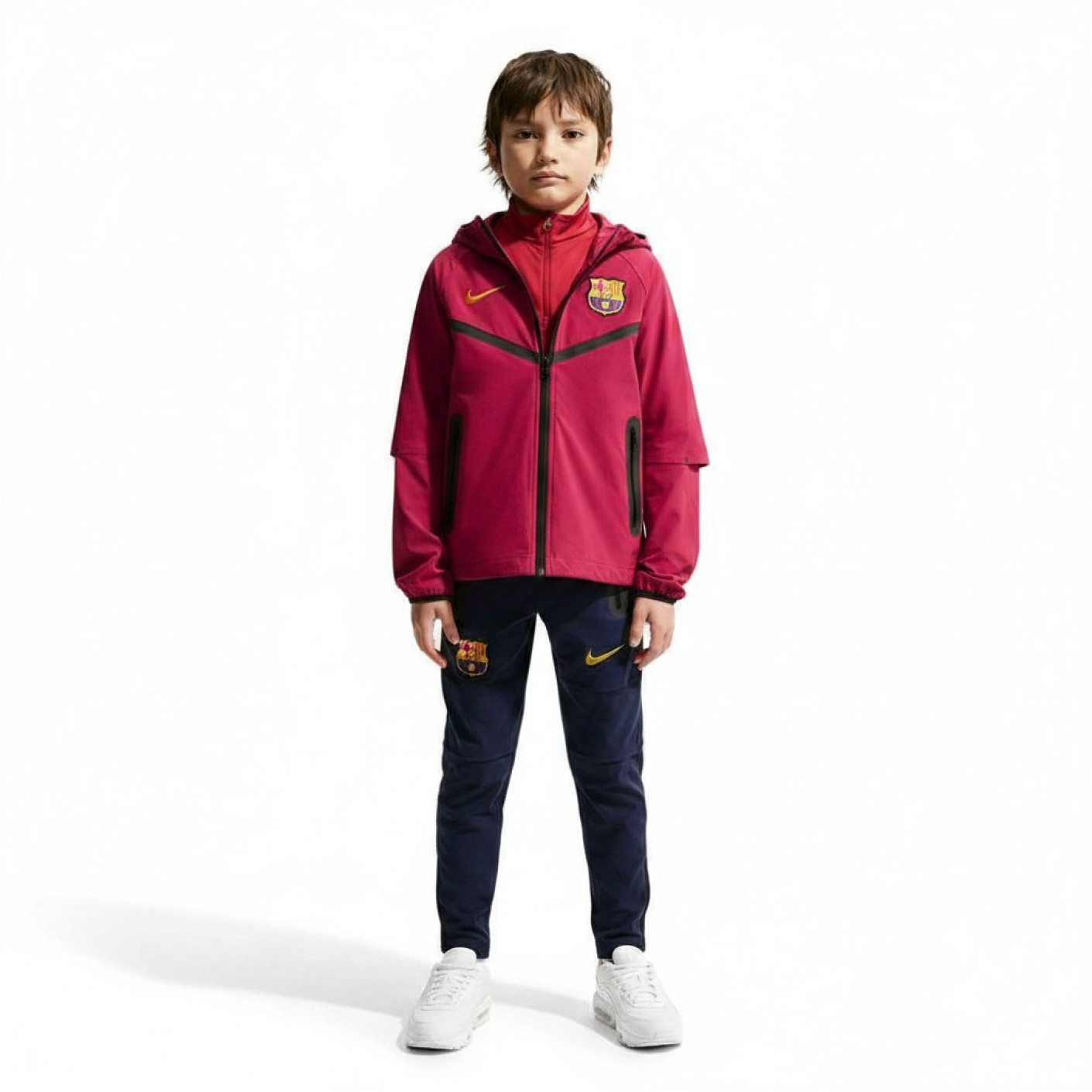 Nike FC Barcelona Tech Woven Tracksuit Hooded Full-Zip 2026-2027
