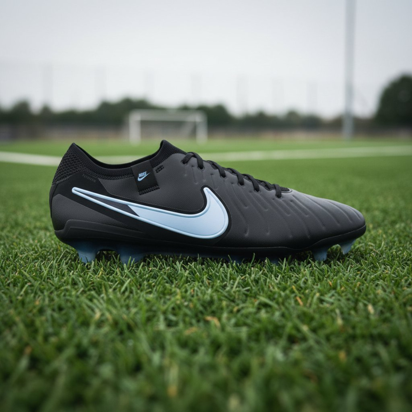 Nike Tiempo Legend 10 Elite Gras Voetbalschoenen (FG) Zwart