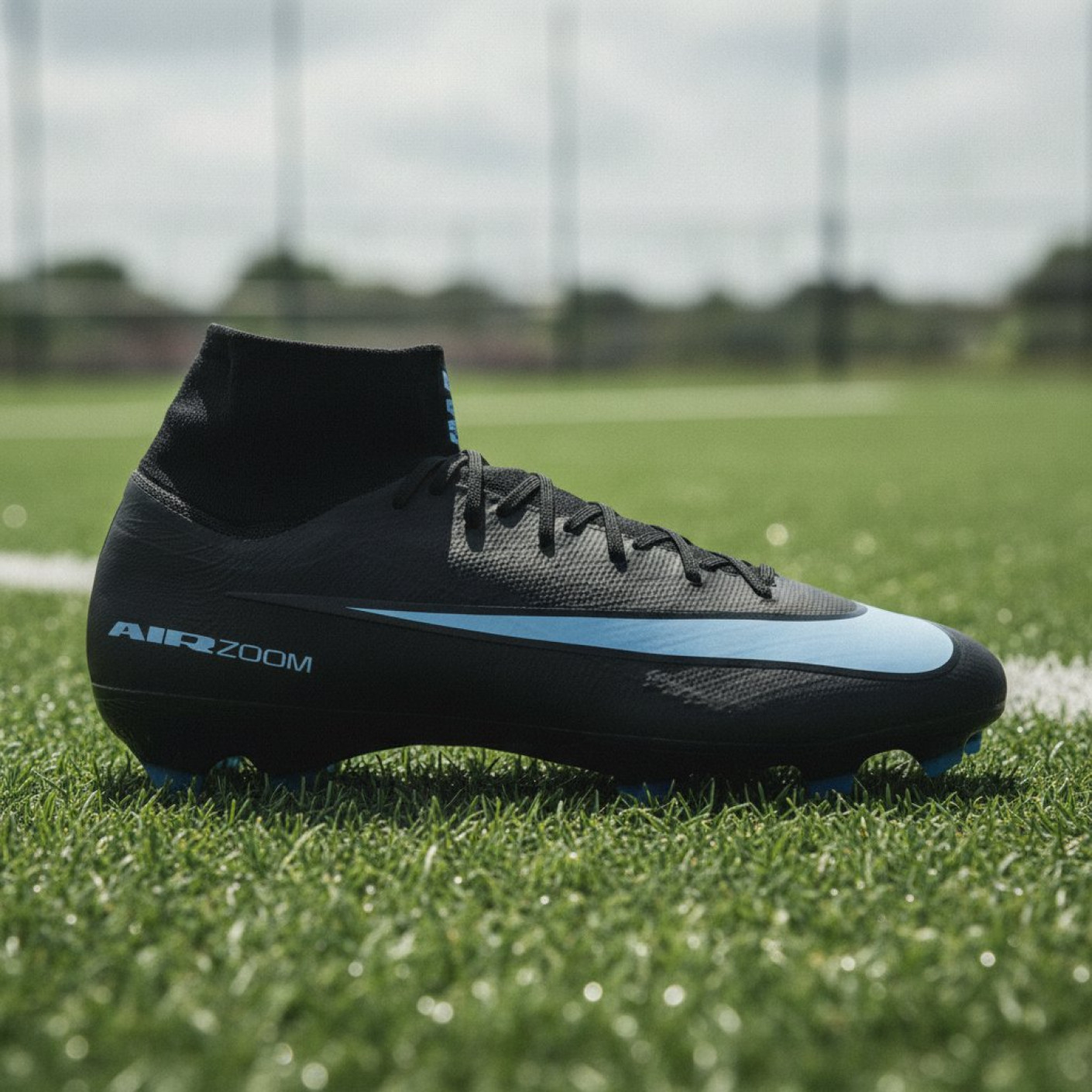 Nike Zoom Mercurial Superfly 10 Pro Gras Football Boots (FG) Black