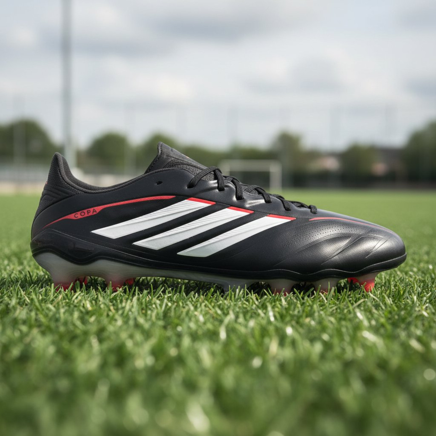 adidas Copa Pure IV Elite Gras Football Boots (FG) Black White Red