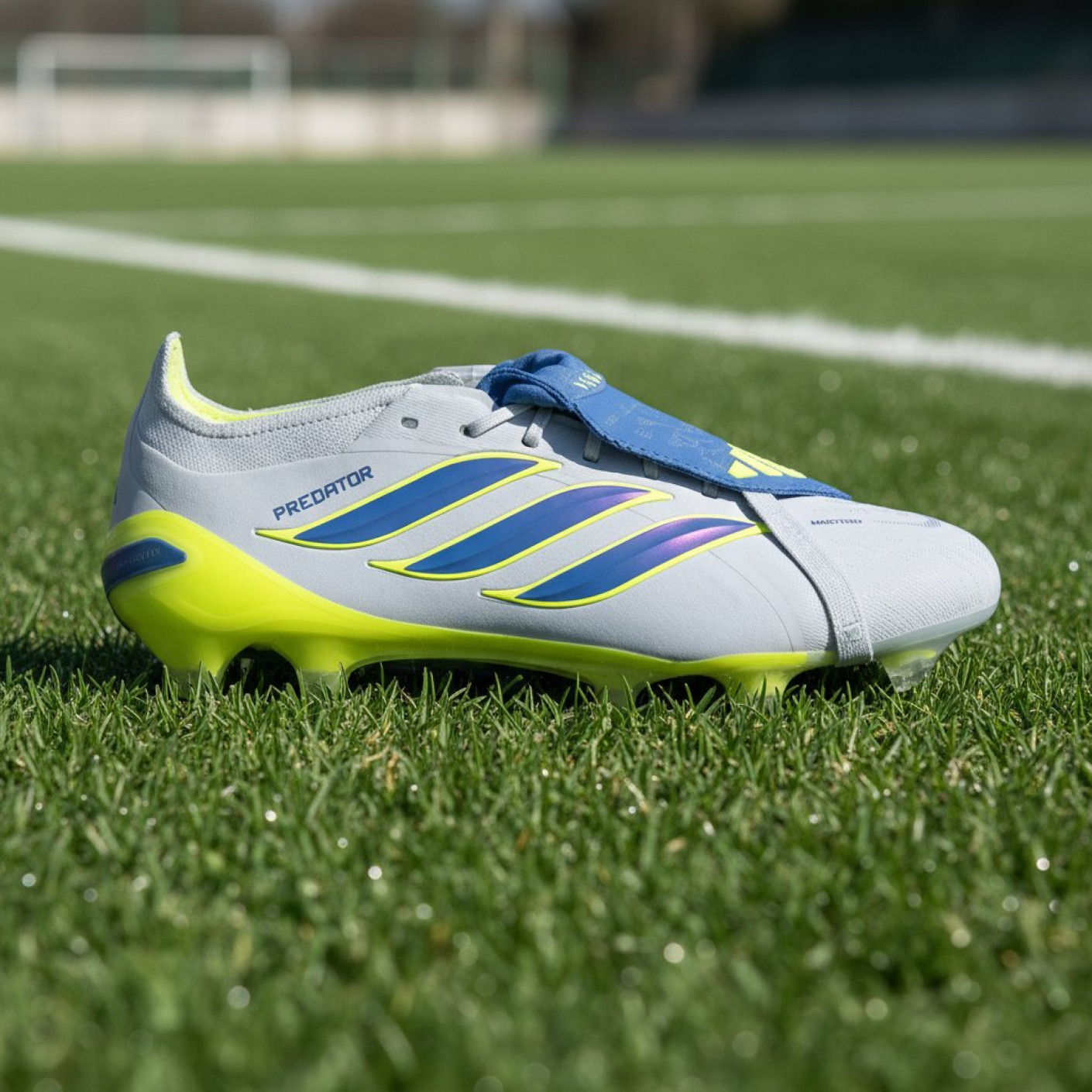 adidas Predator Elite FT Gras Football Boots (FG) Light Blue Blue