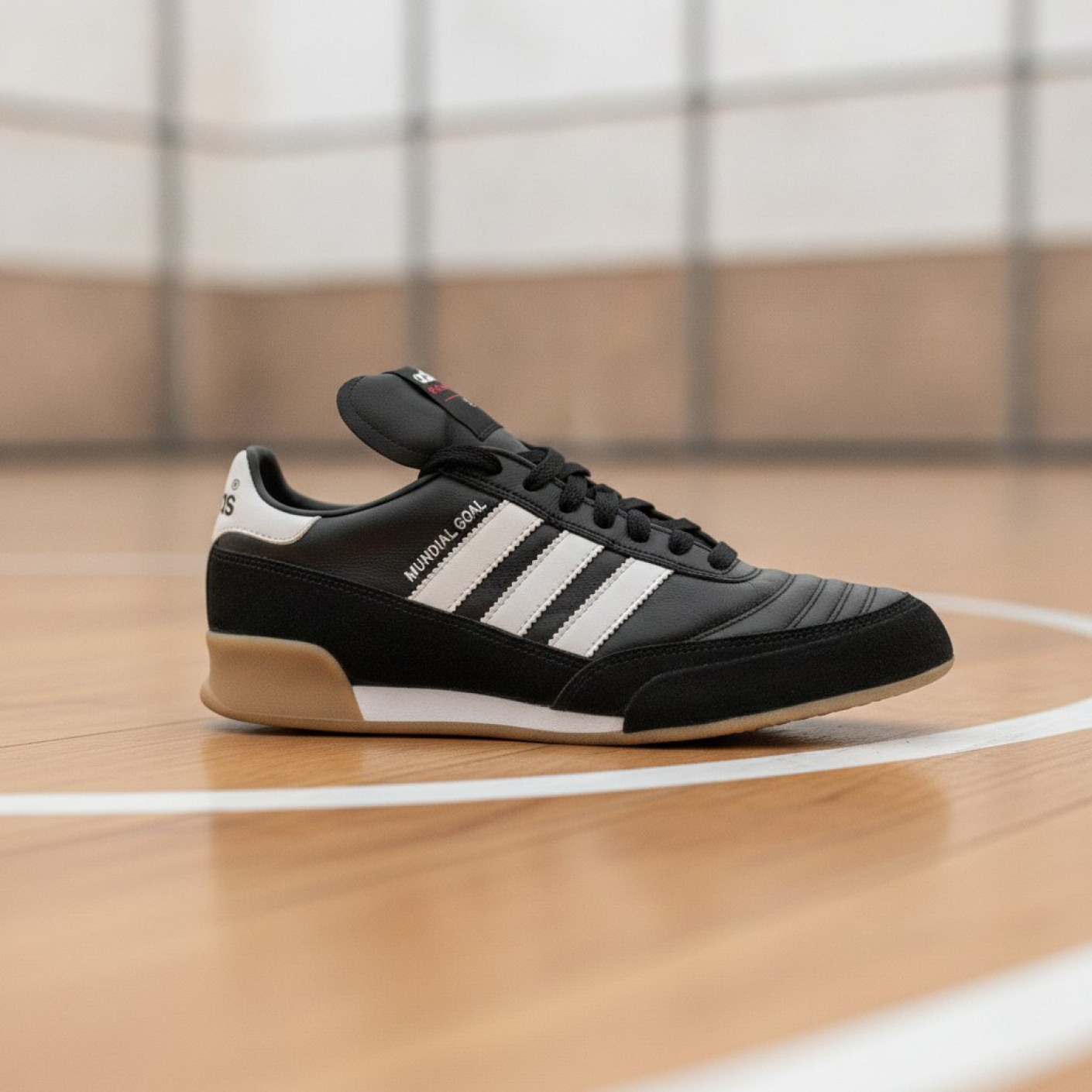 adidas Mundial Goal Indoor Football Boots Black - Voetbalshop.nl