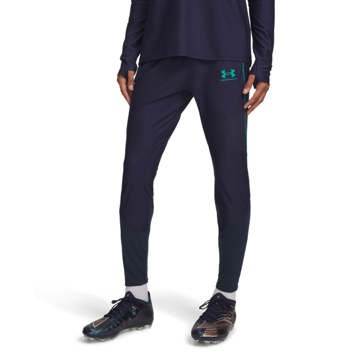Under Armour Challenger Pro Training pants Dark Blue Light Blue