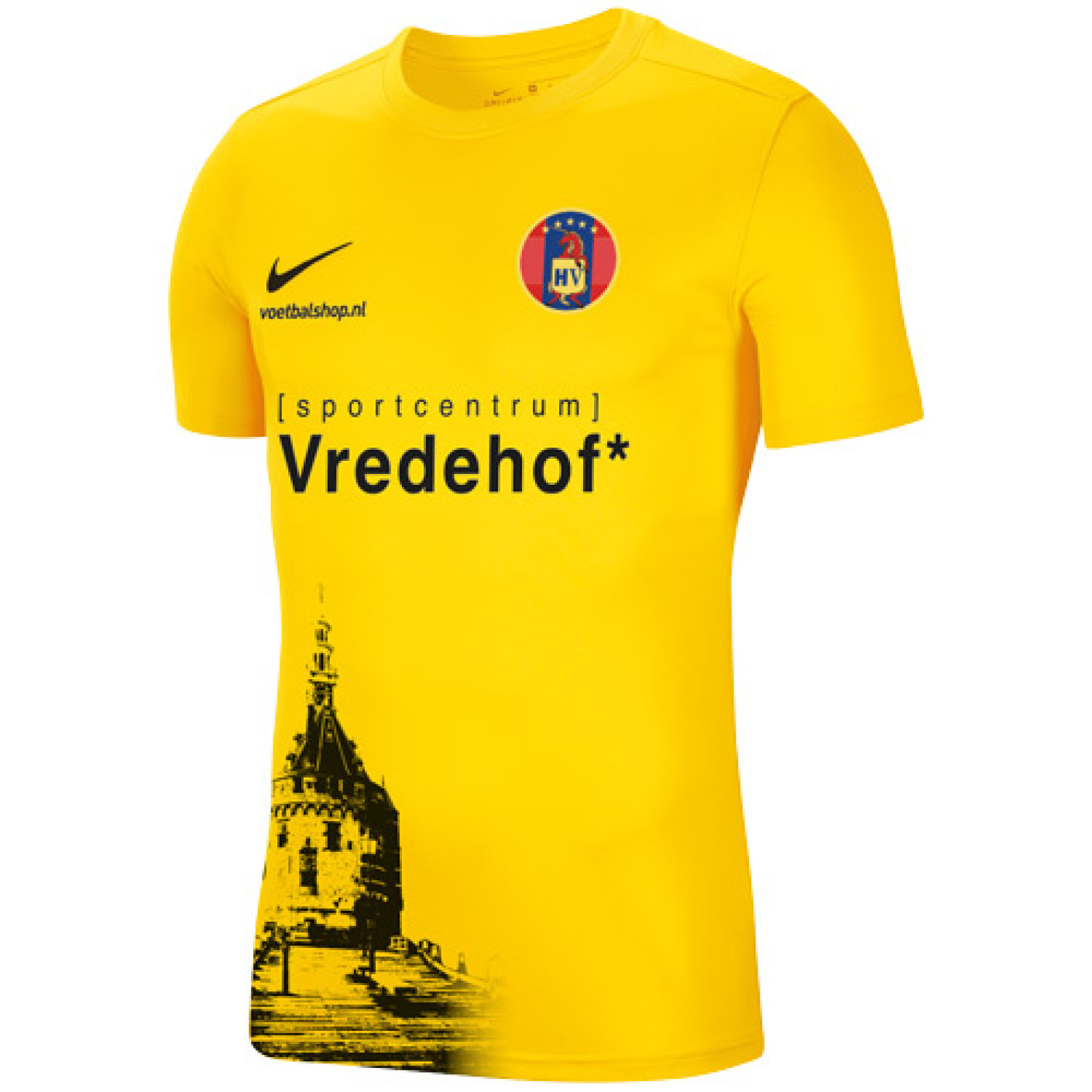 HV Hoorn Uit Keepersshirt Geel Junior