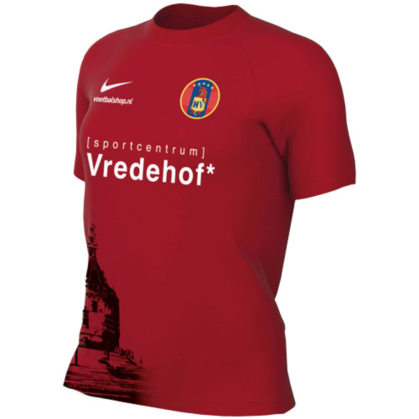 HV Hoorn Thuis Keepershirt Rood Dames