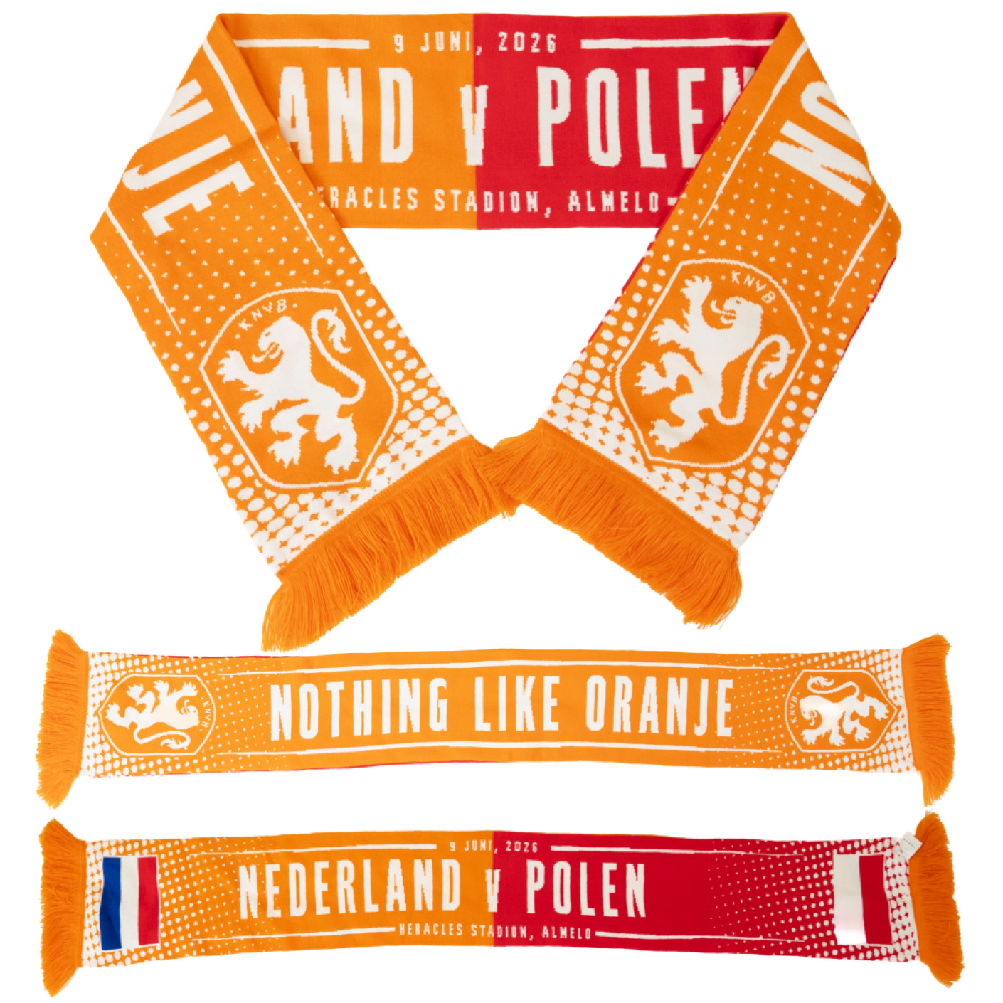 KNVB Orange Lioness Scarf Netherlands - Poland