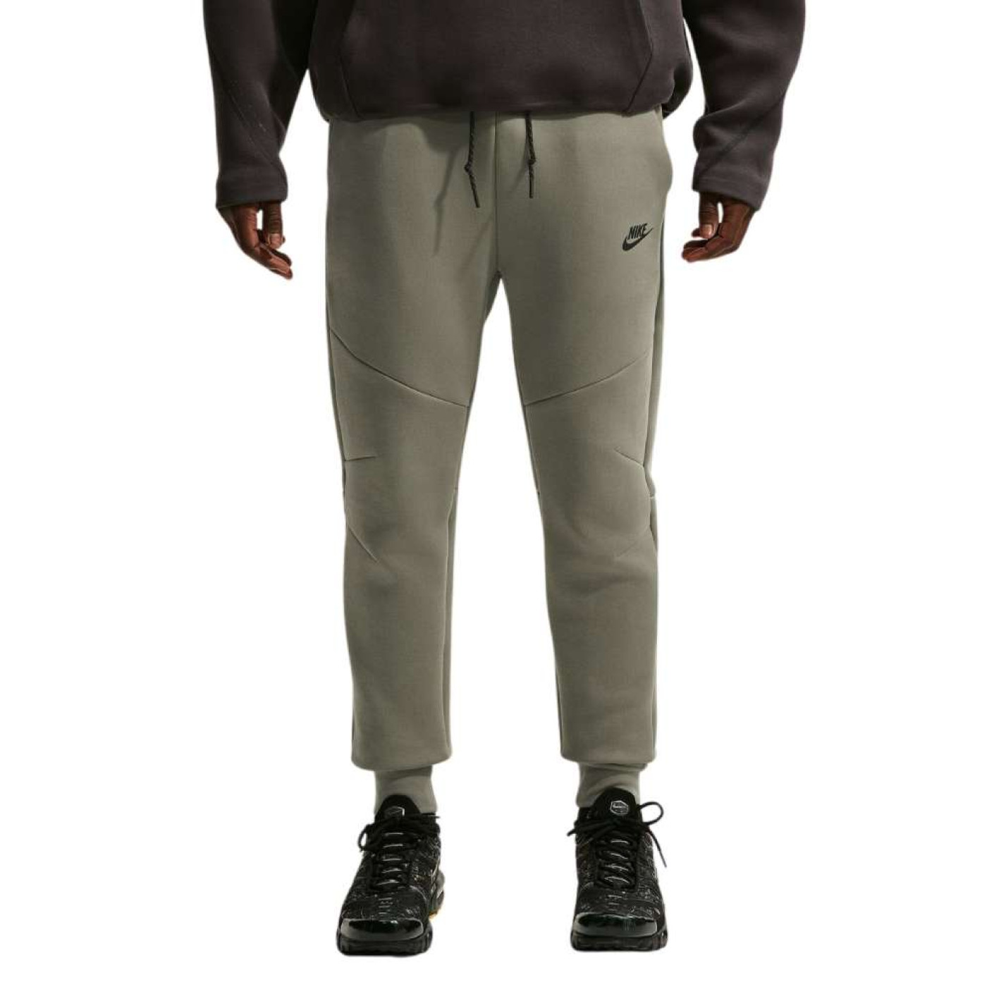 Nike Tech Fleece Sportswear Sweat Pants Grey Green Light Grey Black