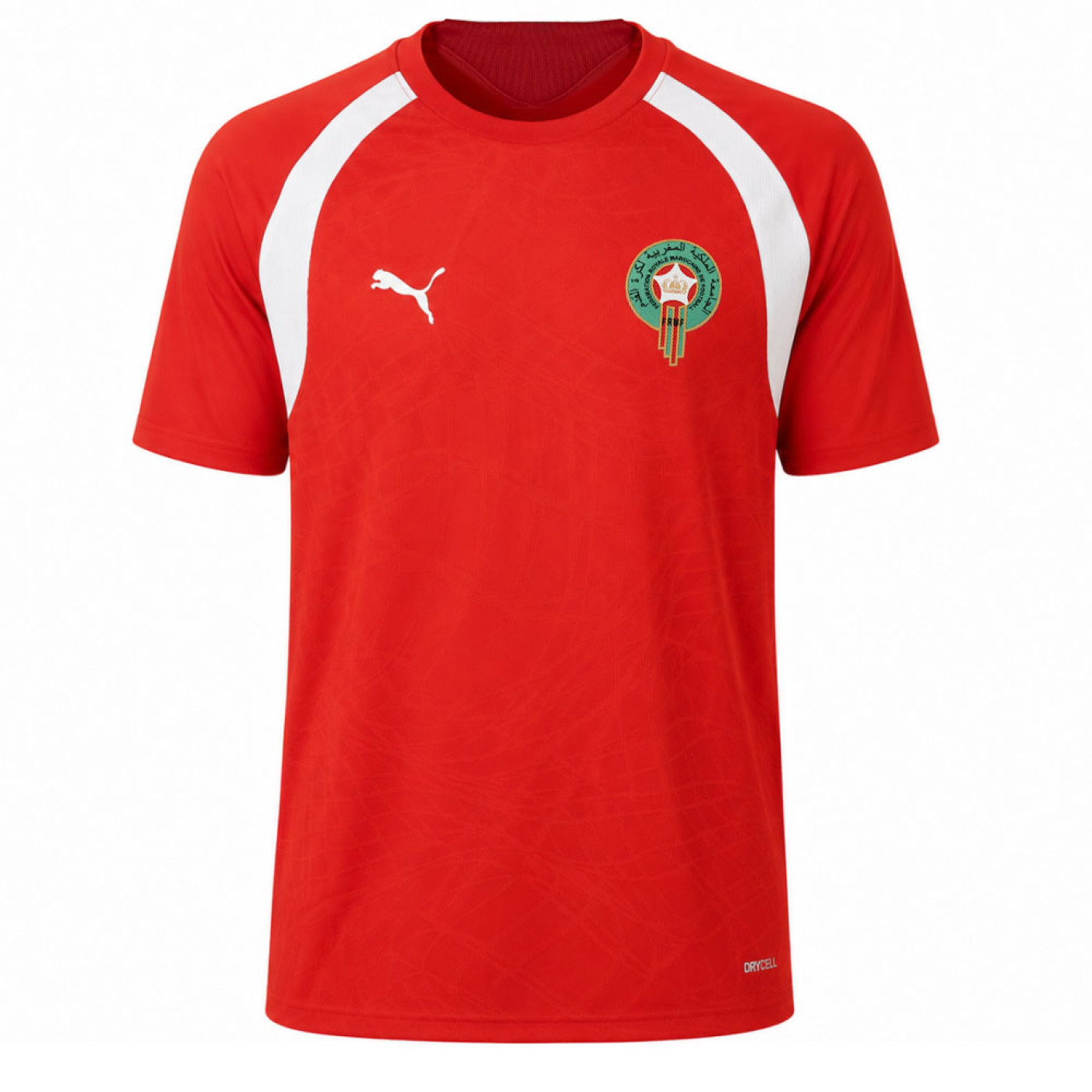 PUMA Morocco Training Shirt 2026-2028 Kids Red White