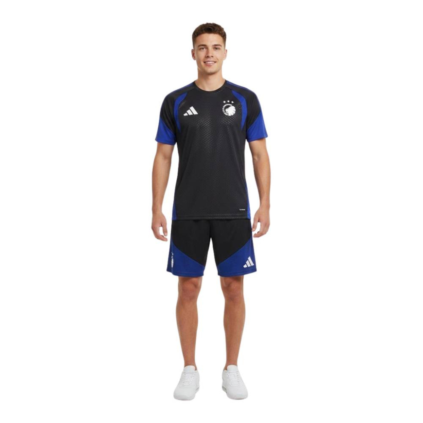 adidas Copenhagen Training Set 2026-2027 Black Dark Blue White