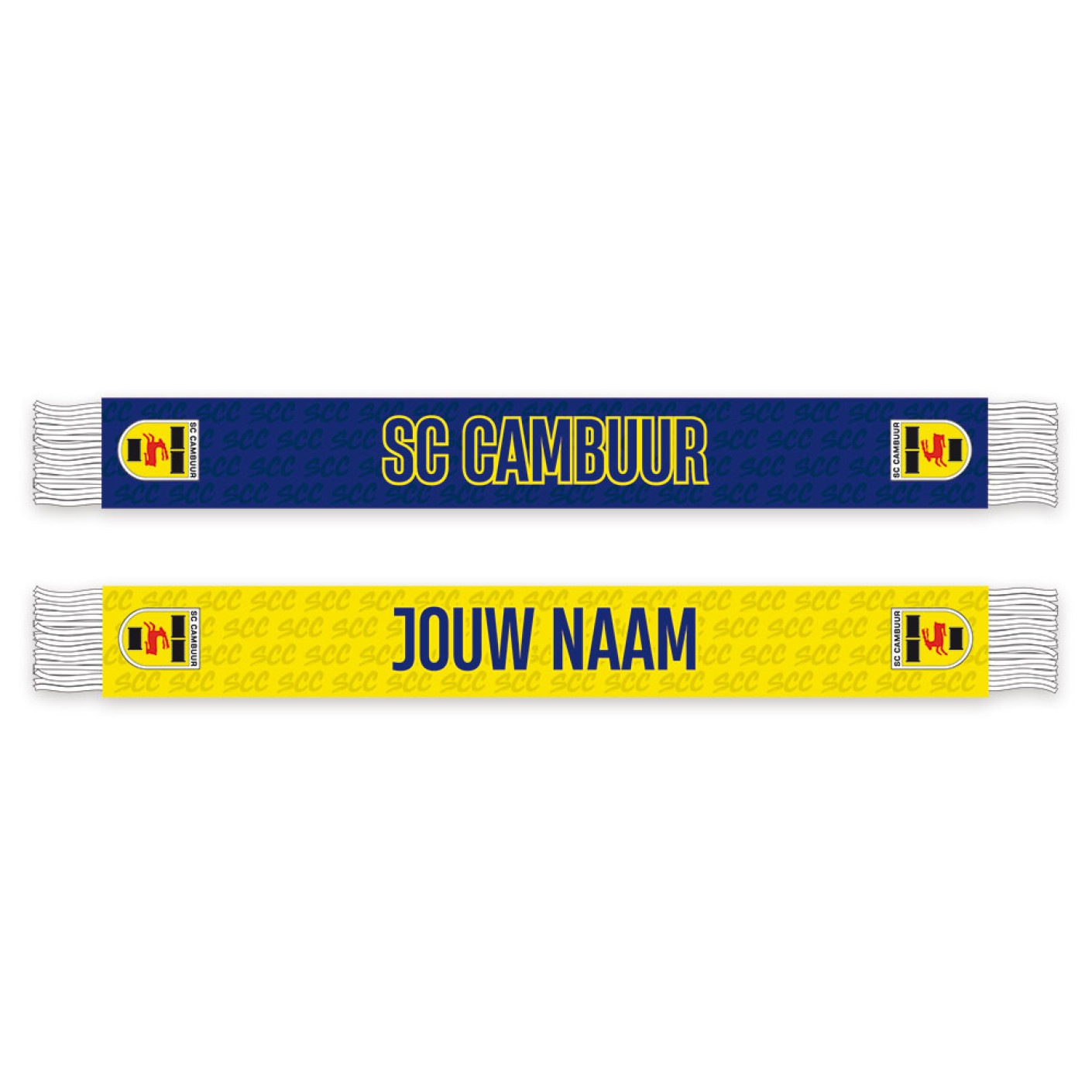 SC Cambuur Sjaal Thuisshirt 2026-2027 Gepersonaliseerd