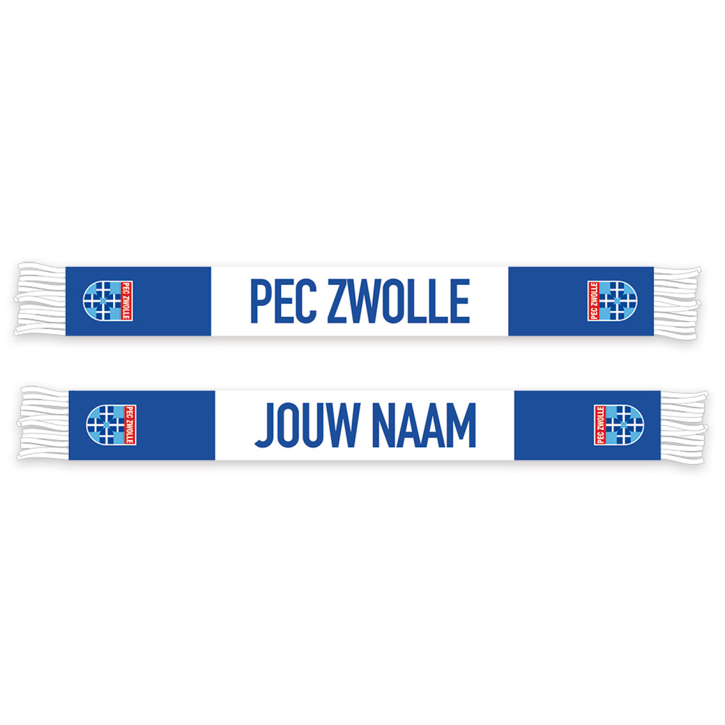 PEC Zwolle Sjaal Thuisshirt 2026-2027 Gepersonaliseerd