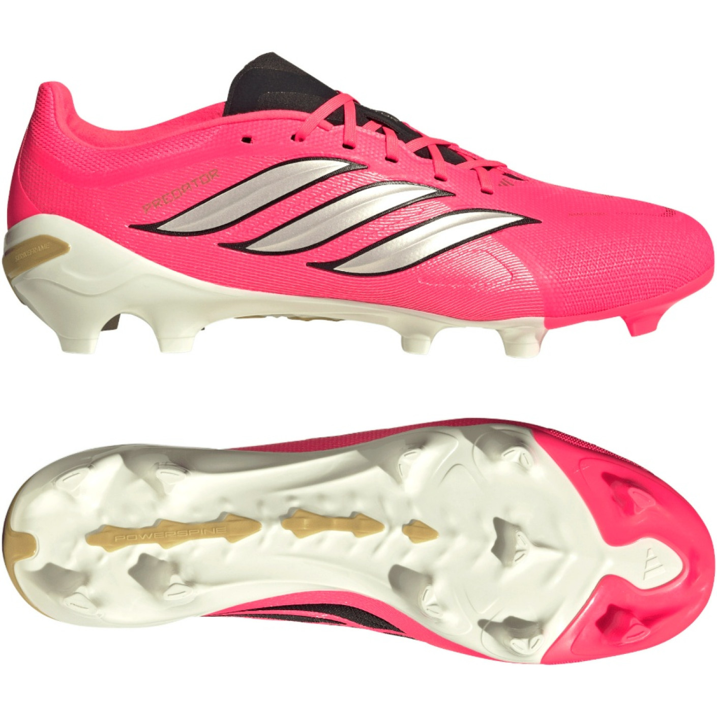adidas Predator League Gras Football Boots (FG) Hot Pink Silver