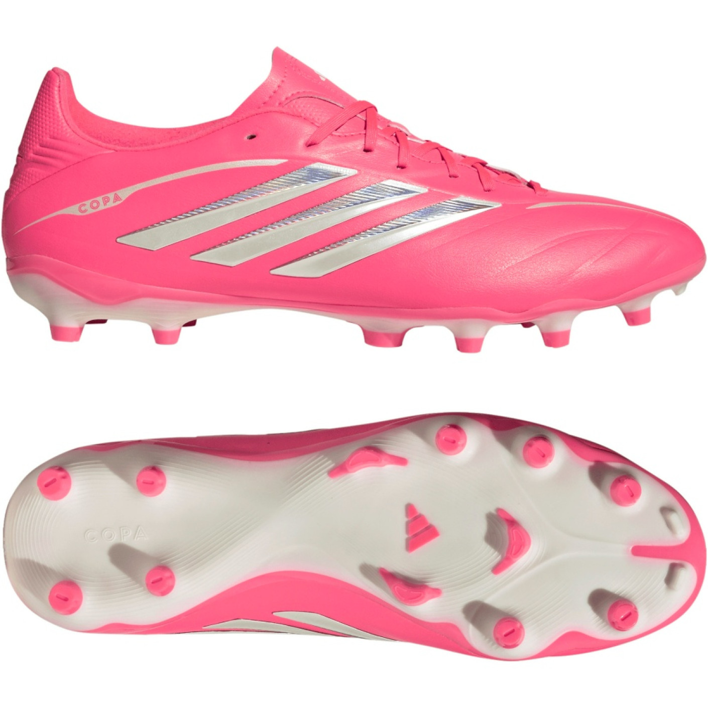 adidas Copa Pure IV League Gras Football Boots (FG) Hot Pink Silver White