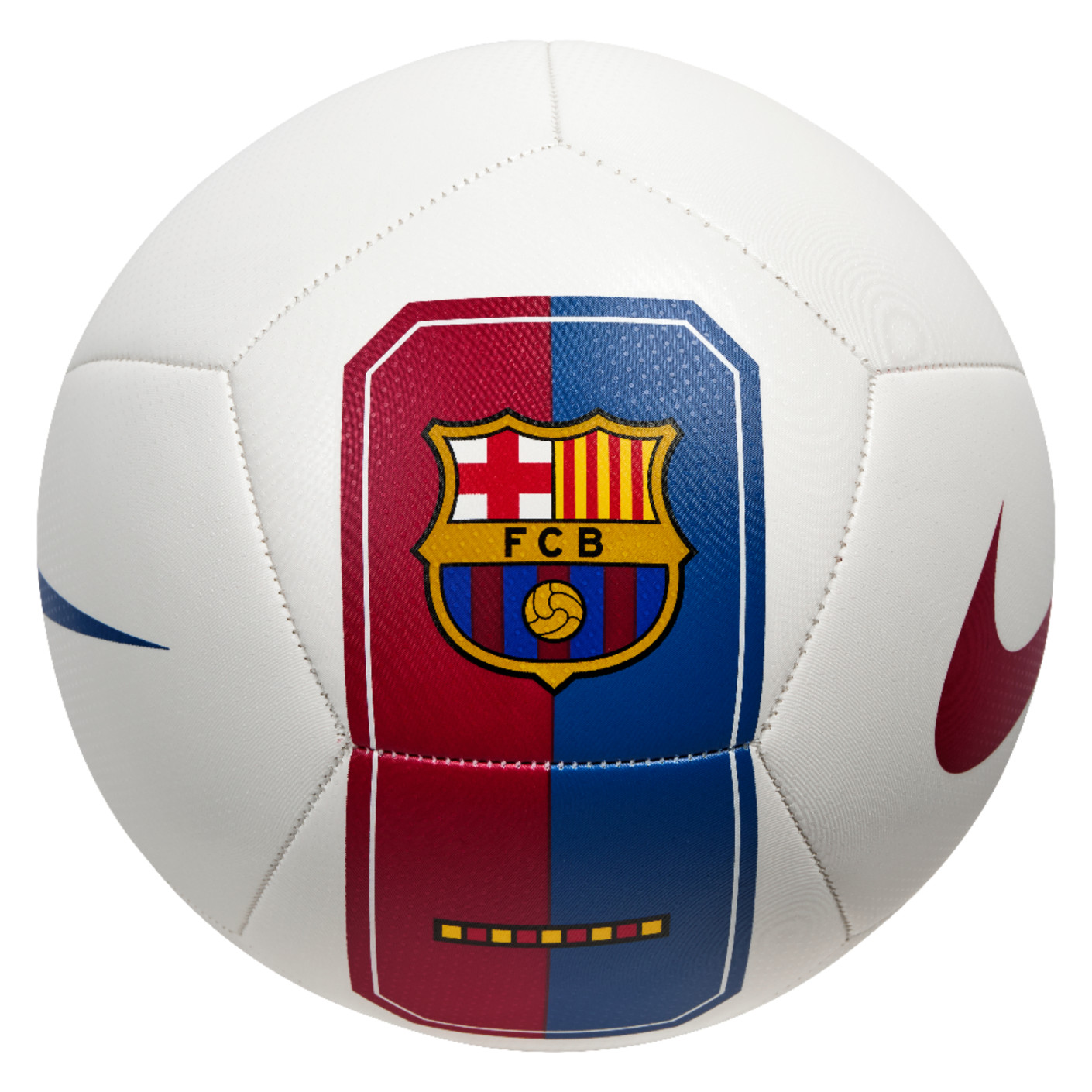 Nike FC Barcelona Pitch Football Size 5 2026-2027 White Blue Red