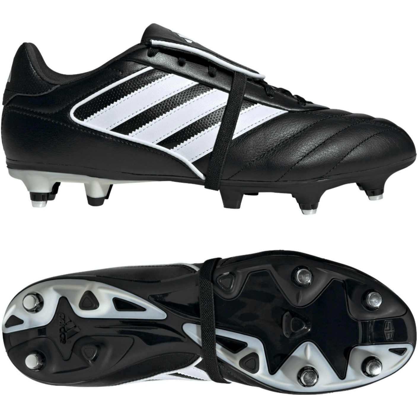 adidas Copa Gloro 2 IJzeren-Nop Voetbalschoenen (SG) Zwart Wit