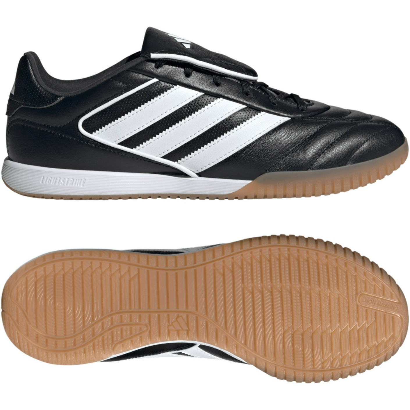 ここ2 adidas Copa Gloro 2 Zaalvoetbalschoenen (IN) Zwart Wit Bruin