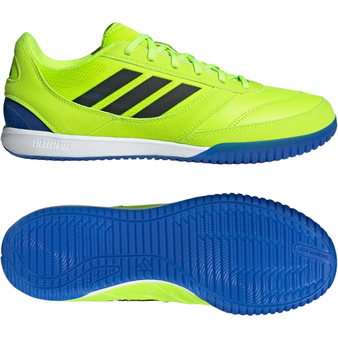 adidas Top Sala Competition II Indoor Football Boots (IN) Neon Yellow Black Blue