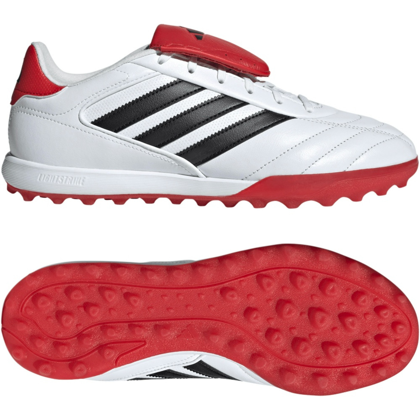 adidas Copa Gloro 2 Turf Voetbalschoenen (TF) Wit Rood Zwart