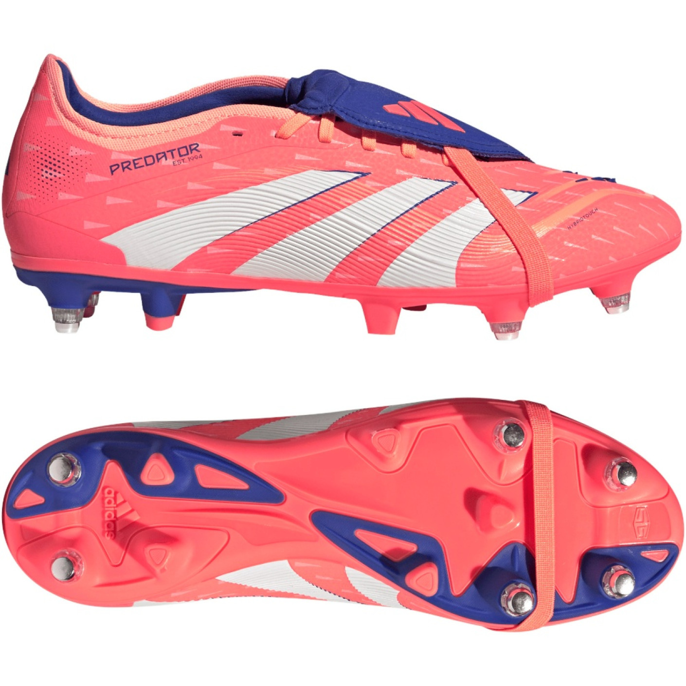 adidas Predator Pro FT Iron Nop Football Boots (SG) Orange White Blue