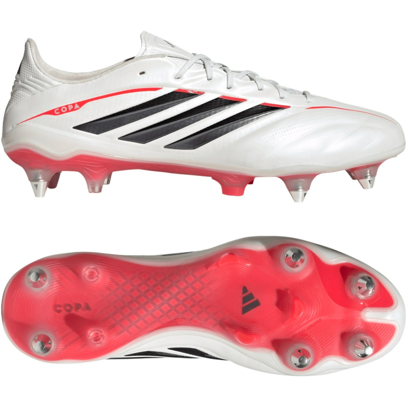 adidas Copa Pure IV Elite Iron Stud Football Boots (SG) White