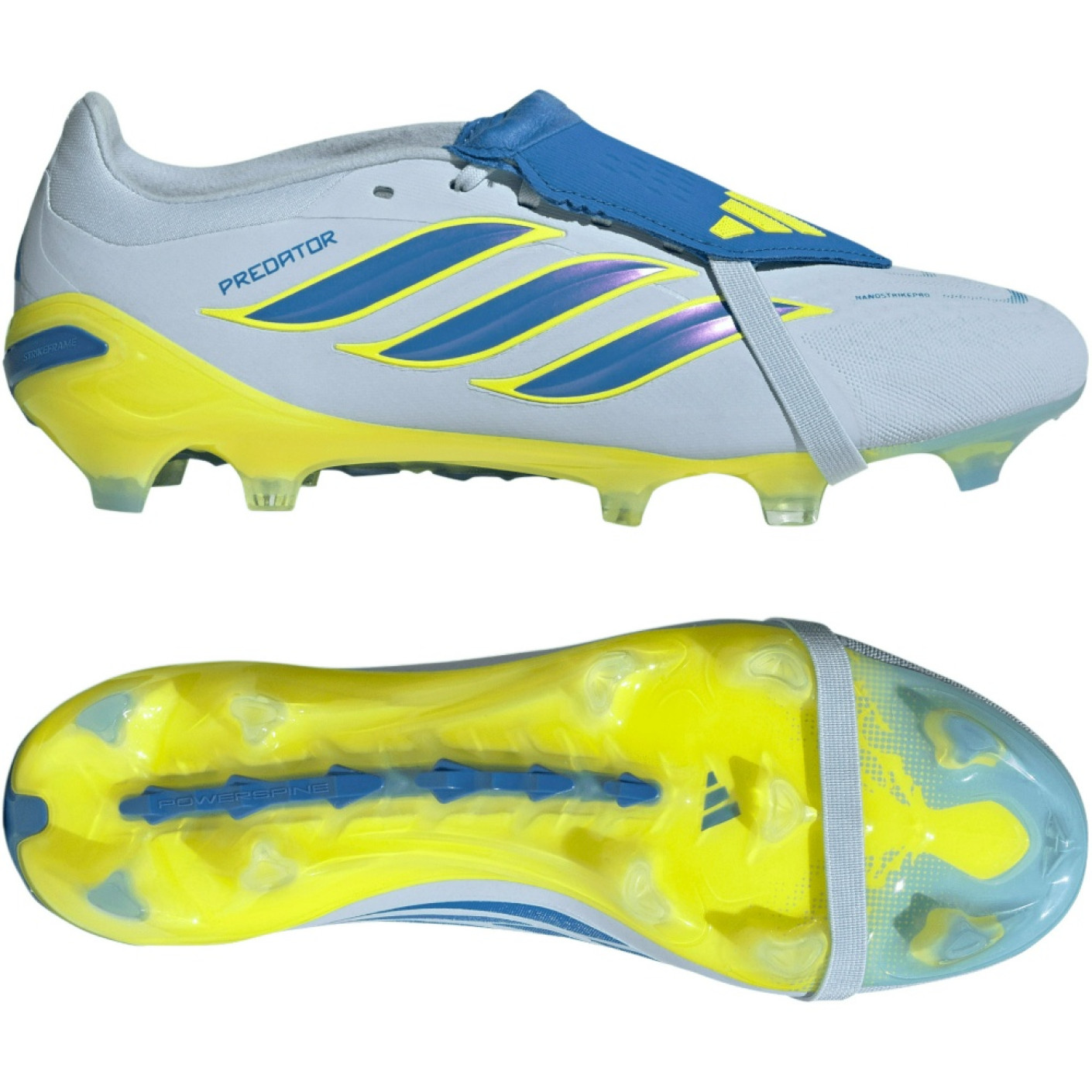 adidas Predator Pro FT Gras Football Boots (FG) Light Blue Blue Yellow