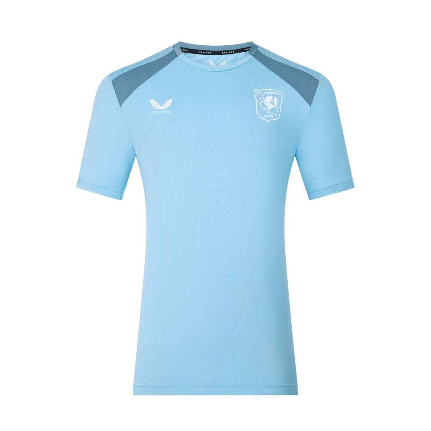 Castore FC Twente Training Shirt 2026-2027 Light Blue Dark Blue