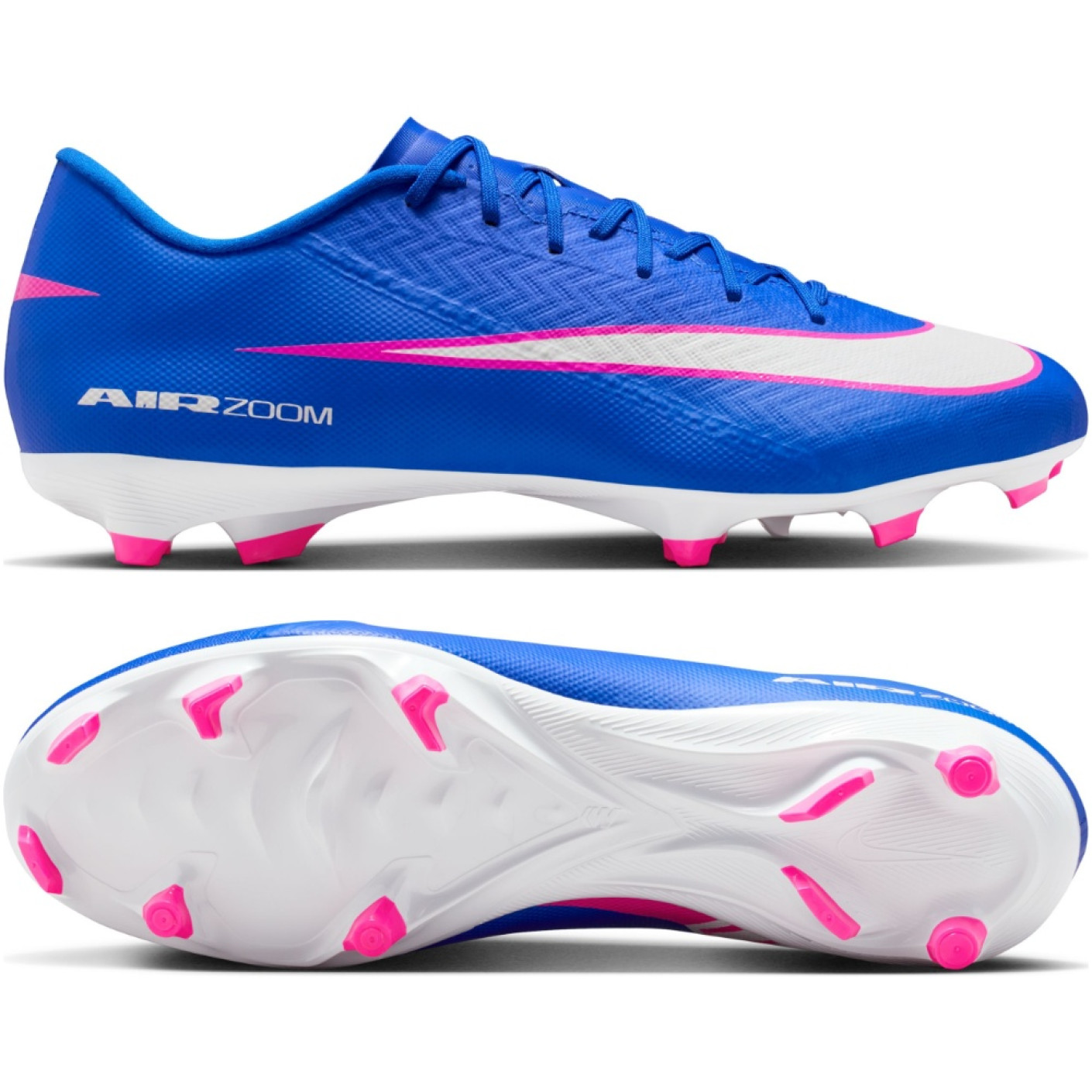 Nike Zoom Mercurial Vapor 16 Academy Grass/Artificial Grass Football Boots (MG) Blue White Hot Pink