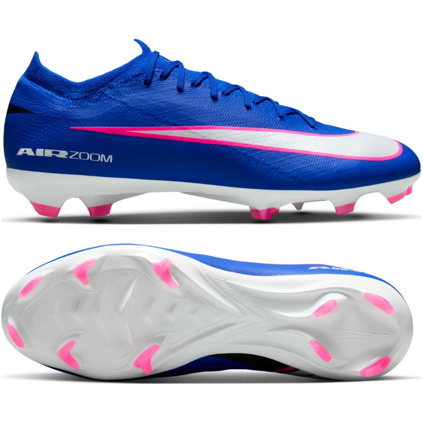 Nike Zoom Mercurial Vapor 16 Pro Gras Football Boots (FG) Blue White Hot Pink