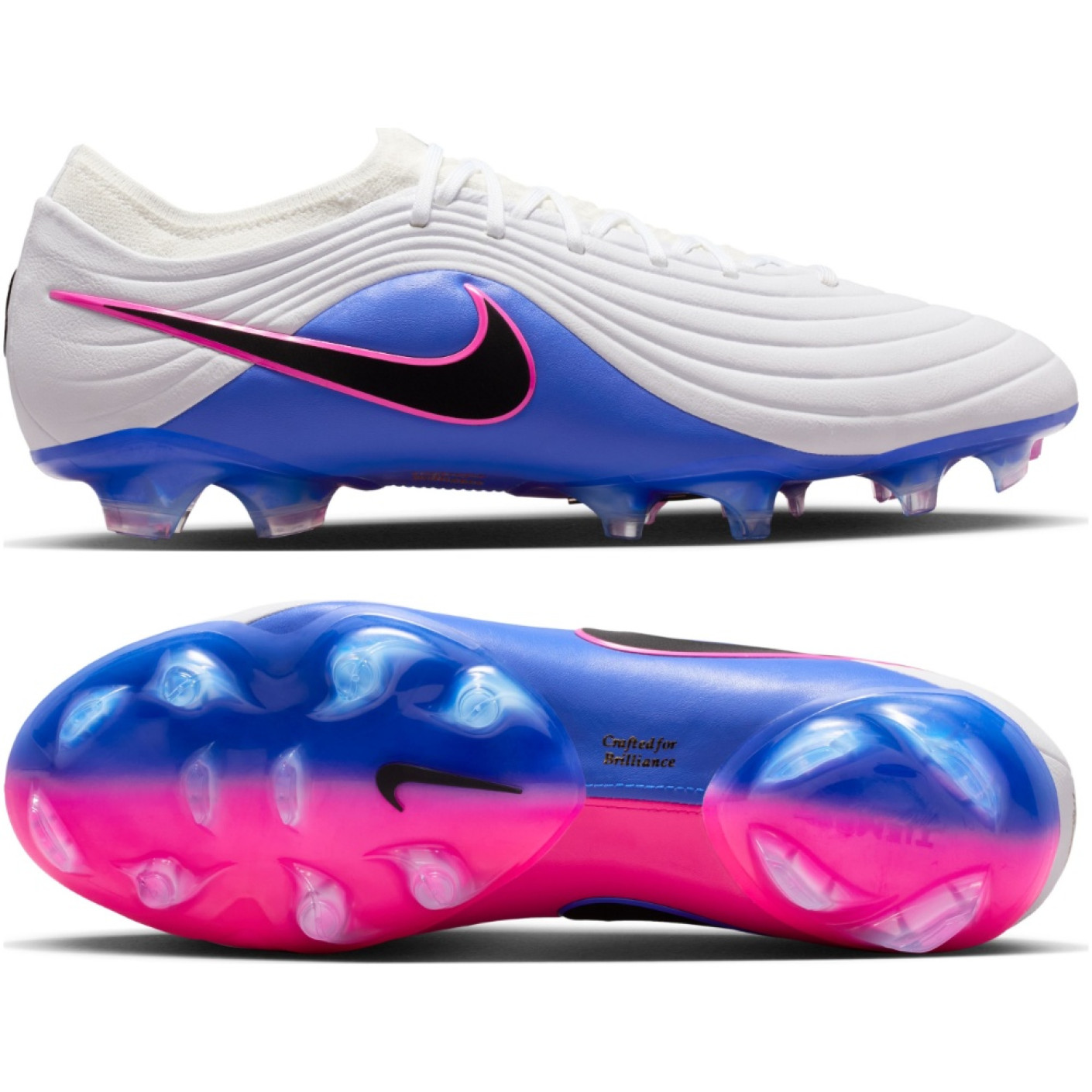 Nike Tiempo Maestro Elite Gras Football Boots (FG) White Blue Hot Pink