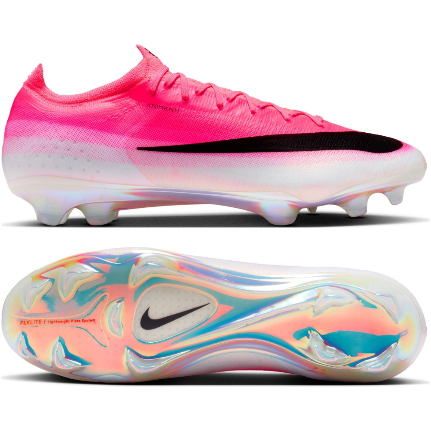 Nike Mercurial Vapor 17 Elite Gras Football Boots (FG) Hot Pink White Black
