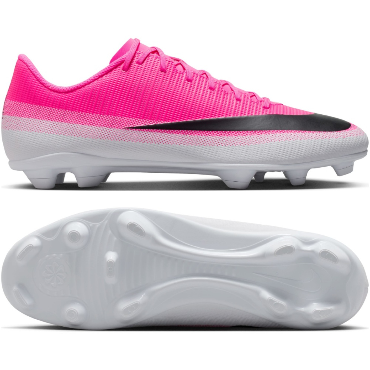 Nike Mercurial Vapor 17 Club Grass/Artificial Grass Football Boots (MG) Hot Pink White Black