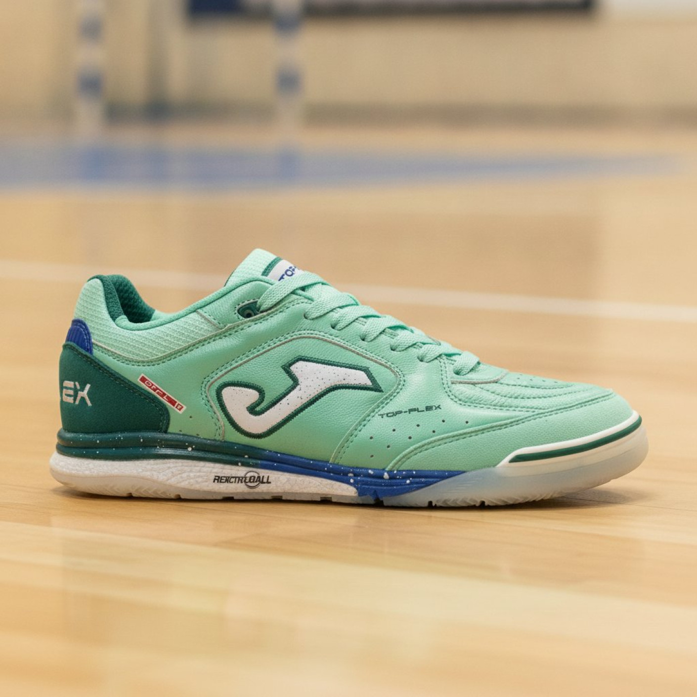 Joma Top Flex Rebound Indoor Football Boots (IN) Turquoise Green