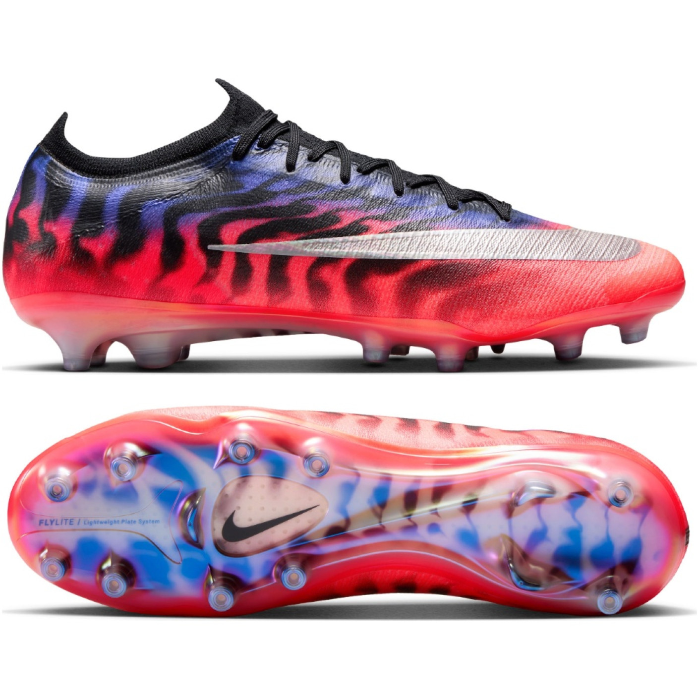 Nike Mercurial Vapor 17 Elite SE Artificial Grass Football Boots (AG) Black Hot Pink Purple Silver Grey