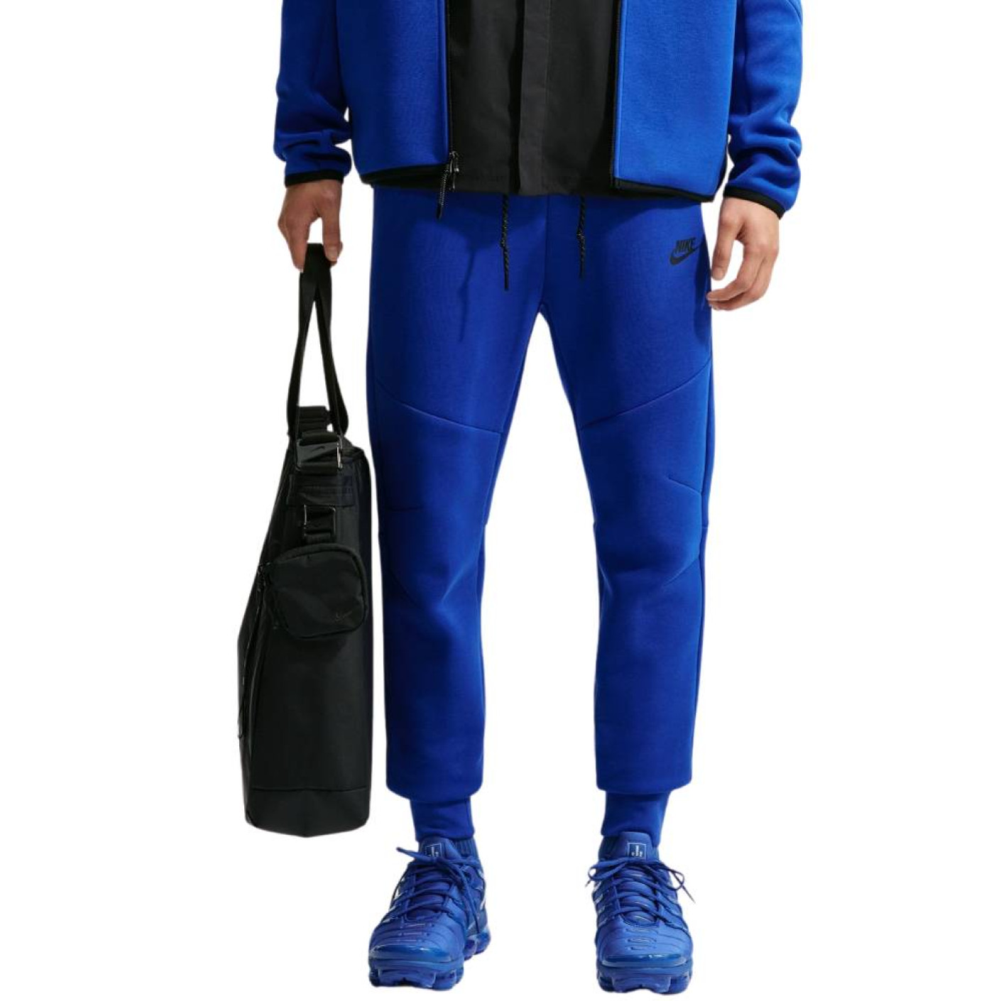 Nike Tech Fleece Sportswear Sweat Pants Bright Blue Black