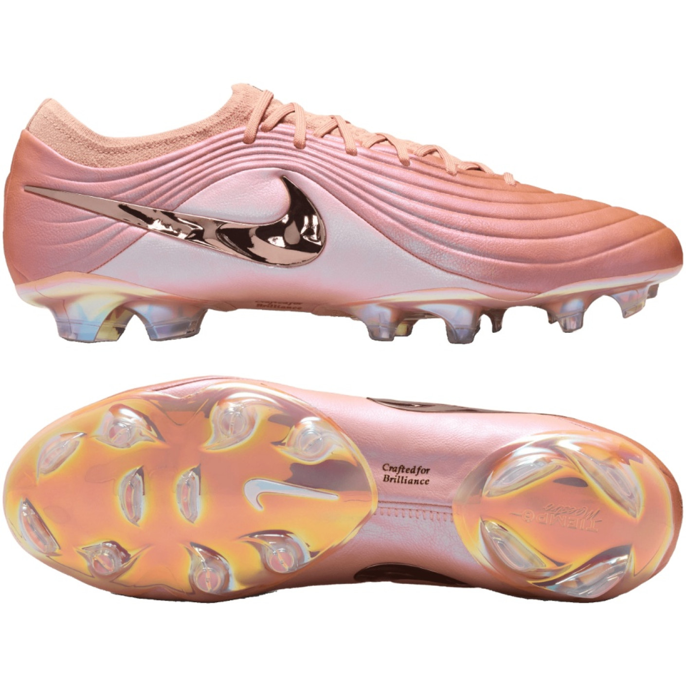 Nike Tiempo Maestro Elite Gras Football Boots (FG) Pink Bronze
