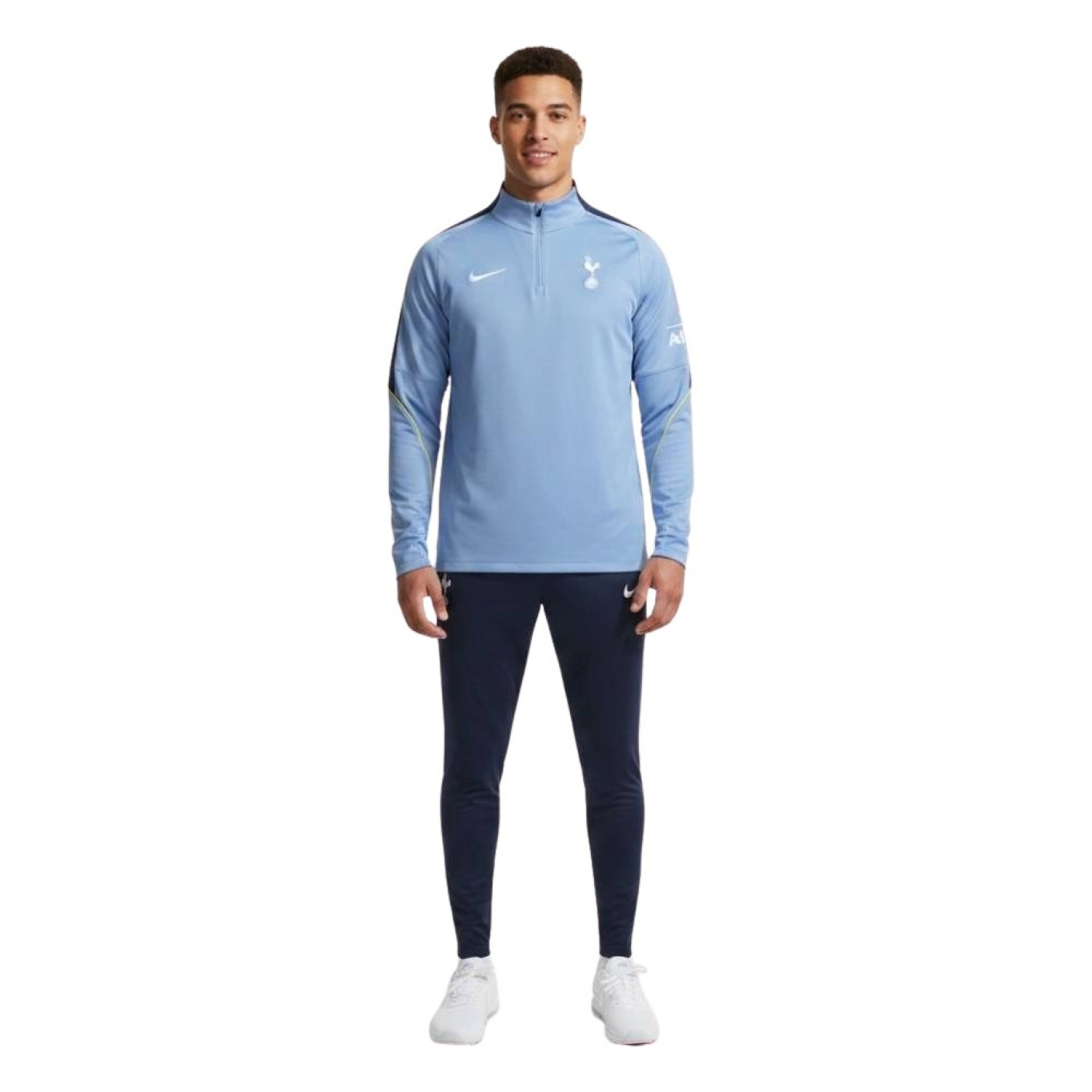Nike Tottenham Hotspur Strike Tracksuit 1/4-Zip 2026-2027 Light Blue Dark Blue White