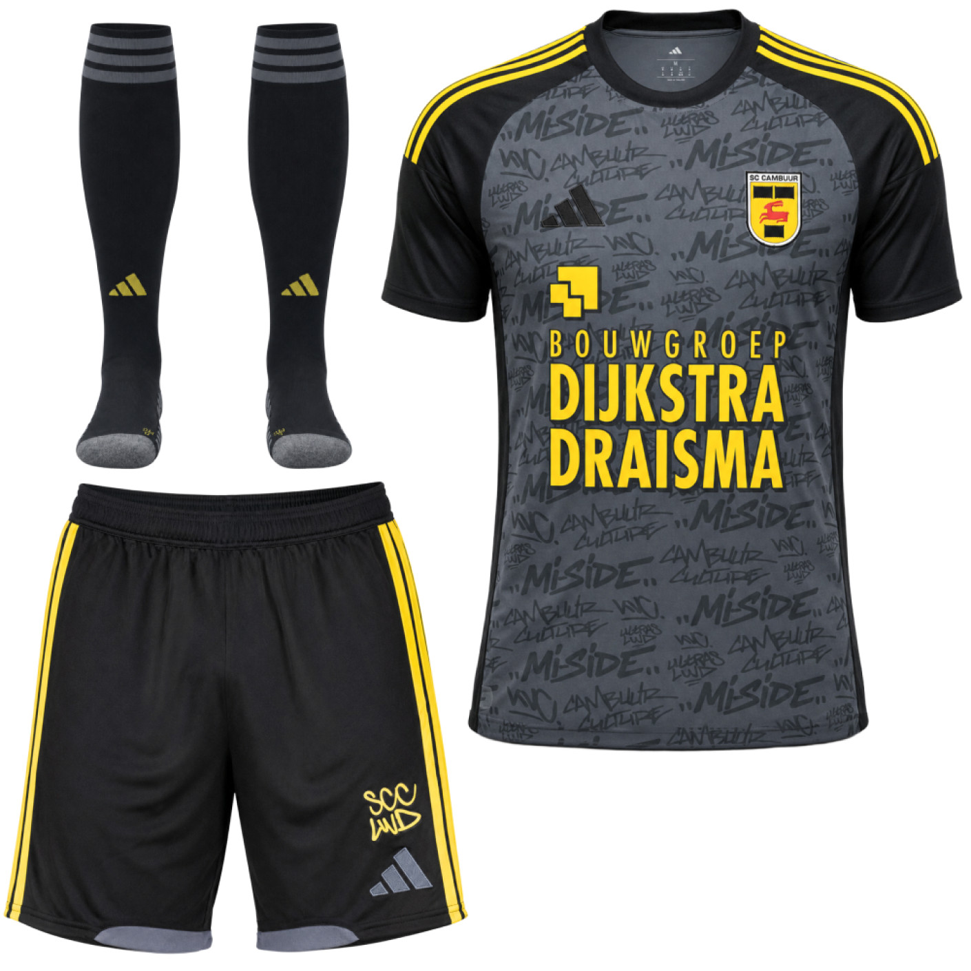 adidas SC Cambuur Away Kit 2026-2027 Kids