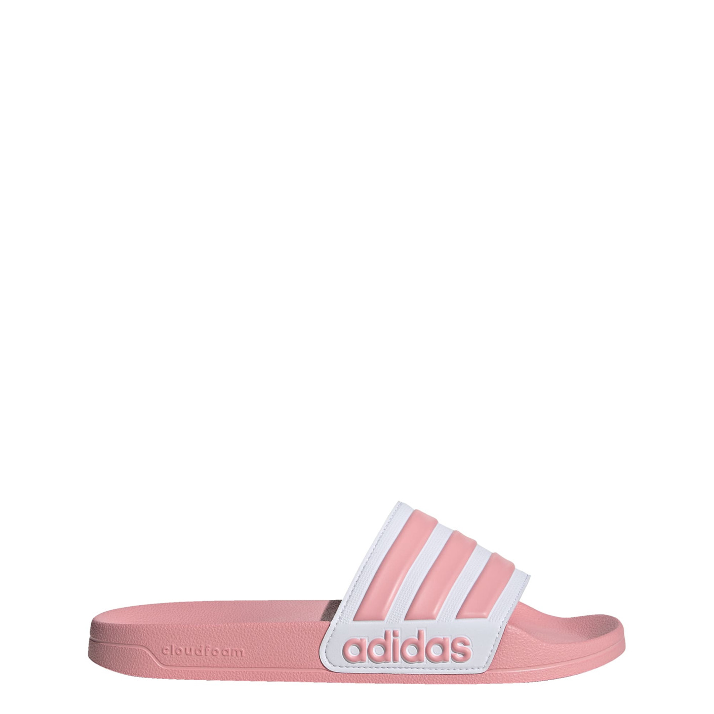 adidas Adilette Shower Badslippers Roze Wit