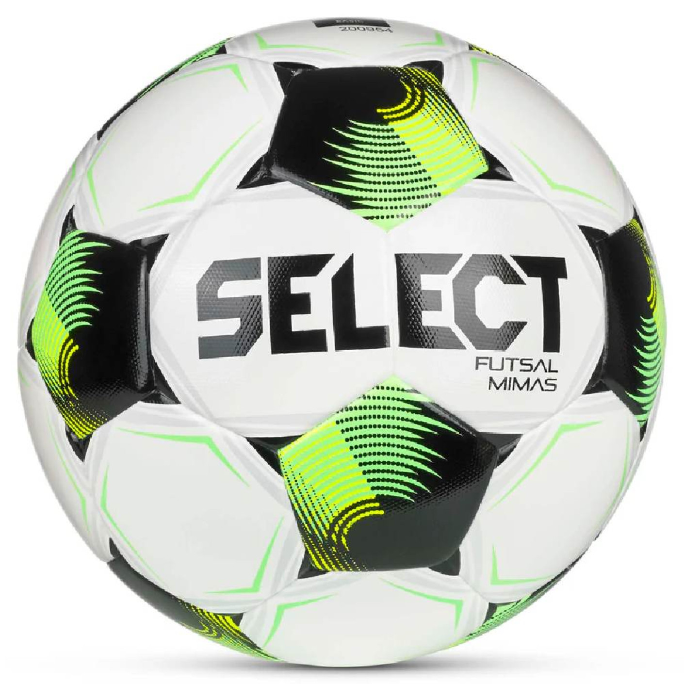 Select Futsal Mimas V26 Futsal Size 4 White Bright Green Yellow
