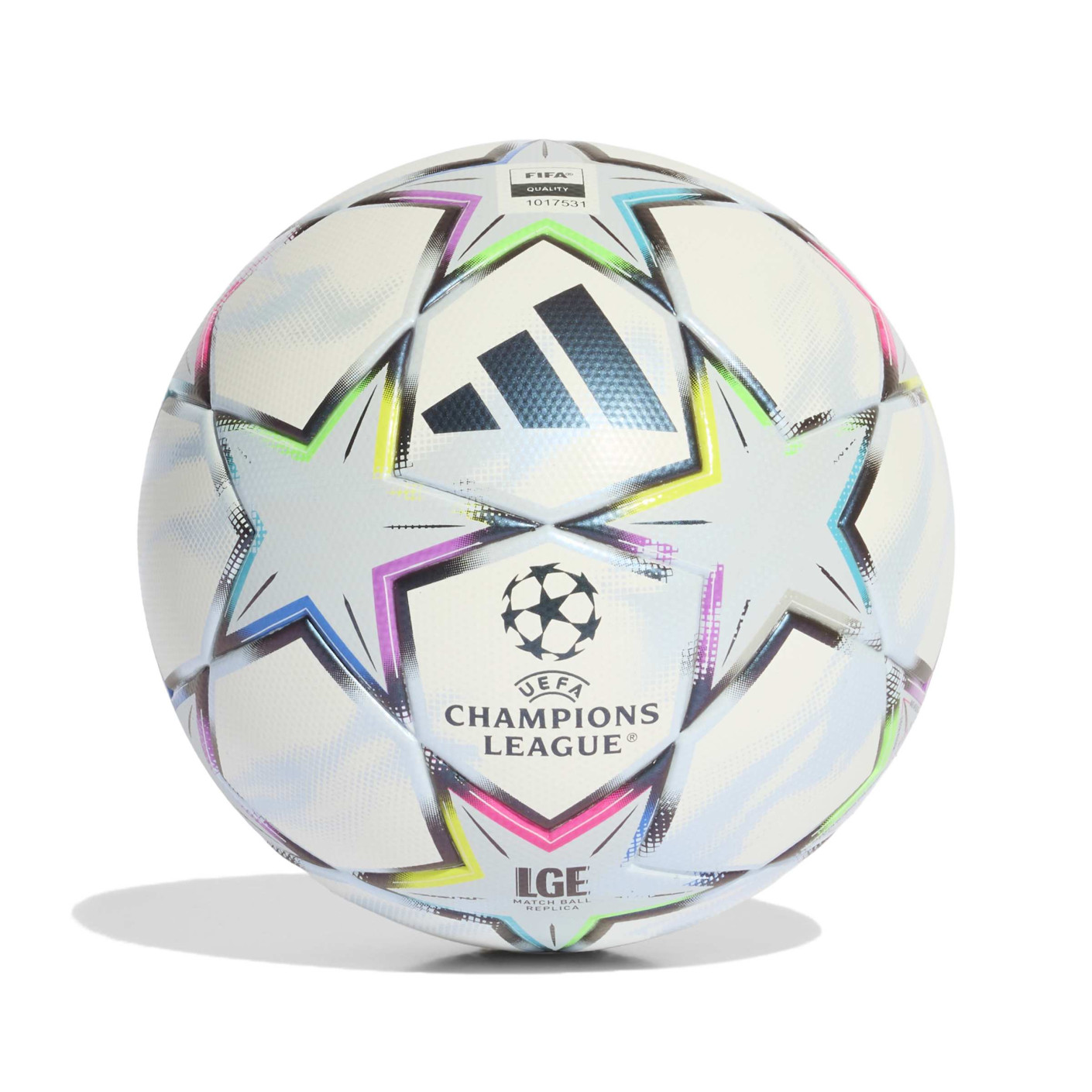adidas UEFA Champions League League Box Voetbal 2026-2027 Wit Zwart Multicolor