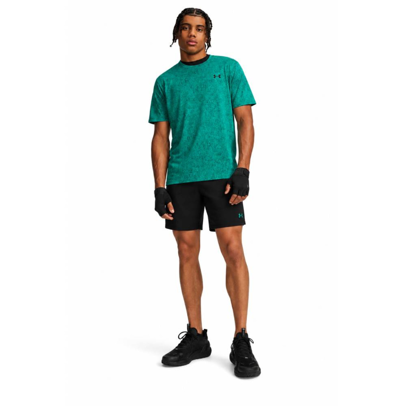 Under Armour Vanish Woven Seamless Training Set Turquoise Black