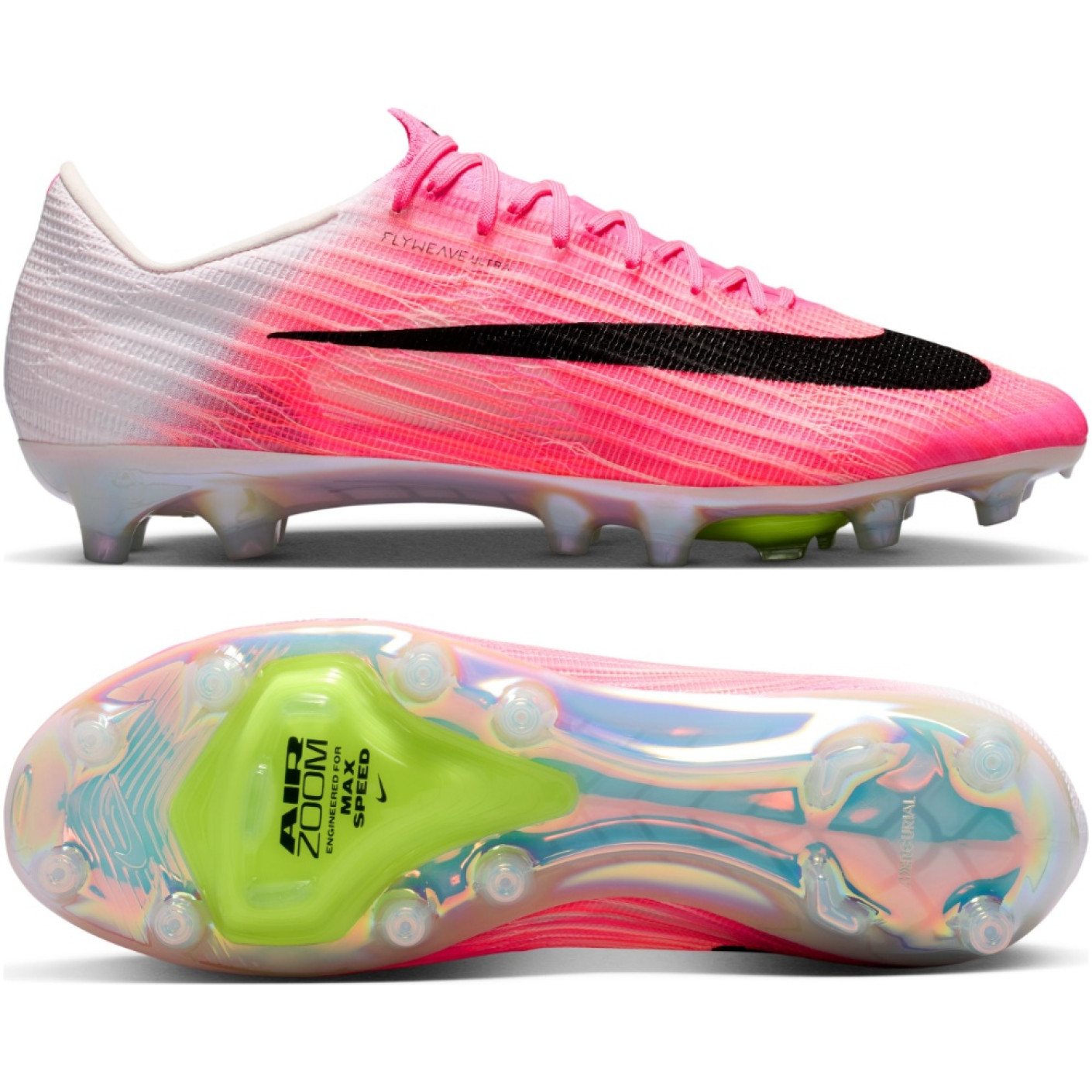 Nike Zoom Mercurial Superfly 11 Elite Kunstgras Voetbalschoenen (AG) Felroze Wit Zwart