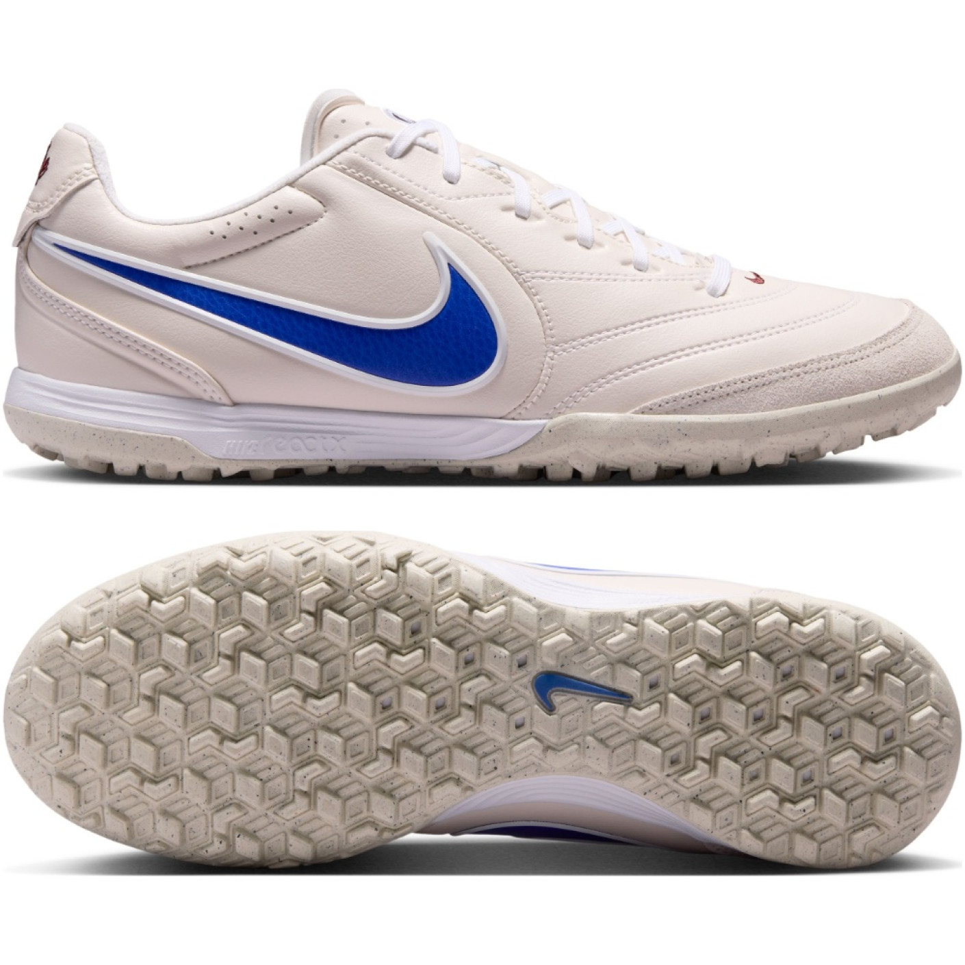 Nike Tiempo Ligera Pro Turf Football Boots (TF) Chalk White Blue White