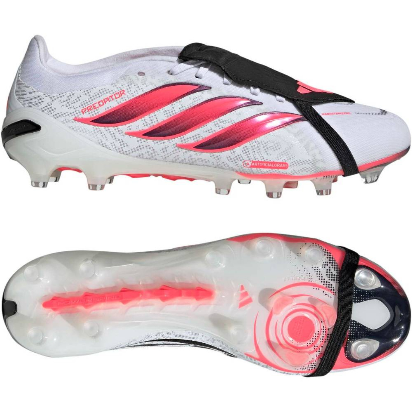 adidas Predator Pro FT Artificial Grass Football Boots (AG) White Black Pink