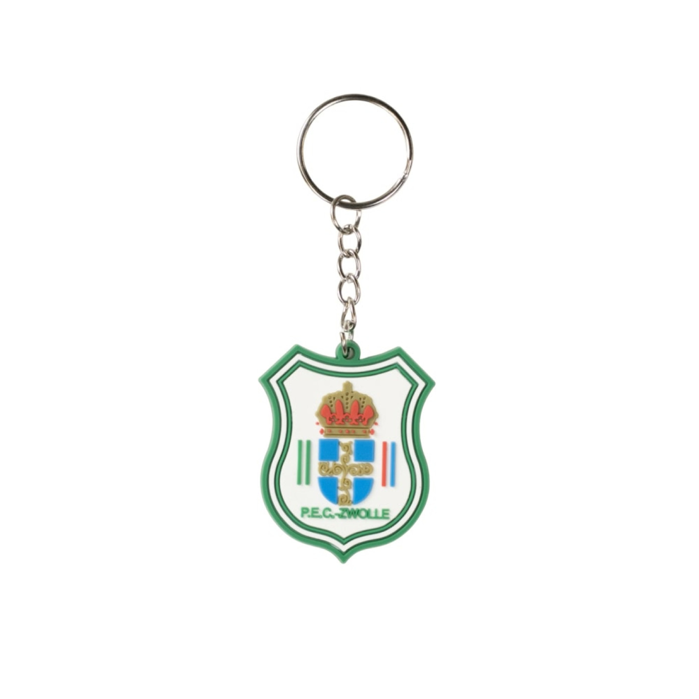 PEC Zwolle Sleutelhanger Retro Clublogo Rubber