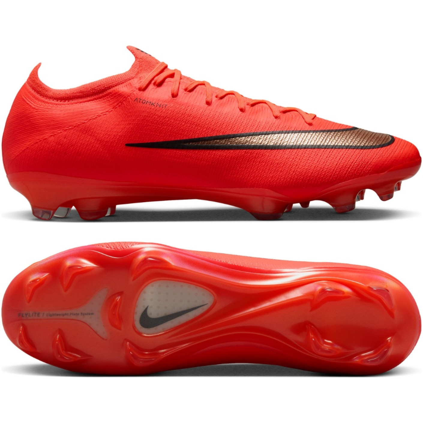 Nike Mercurial Vapor 17 Elite Gras Football Boots (FG) Bright Red Black Gold