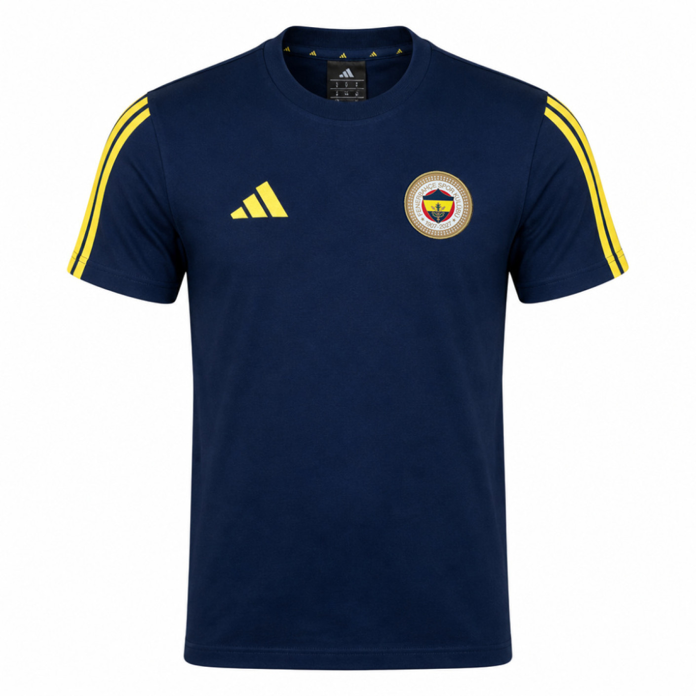 adidas Fenerbahce SK DNA T-Shirt 2026-2027 Donkerblauw Geel