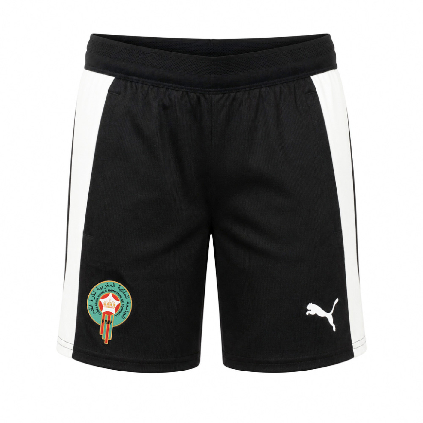 PUMA Marokko Trainingsbroekje 2026-2028 Kids Zwart Wit