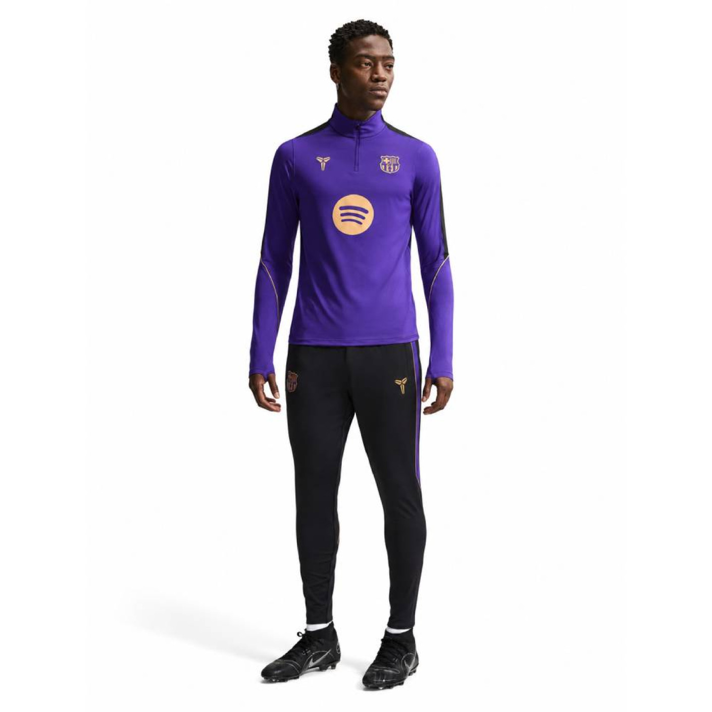 Nike FC Barcelona Strike Tracksuit 1/4-Zip 2026-2027 Purple Black Gold