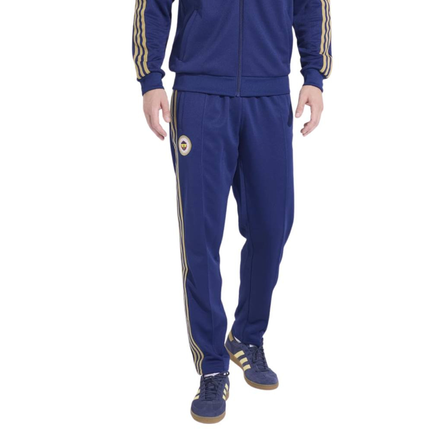 adidas Fenerbahce SK Originals Trainingsbroek Donkerblauw Geel